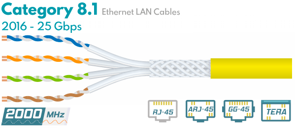 Витая пара Cat8.1