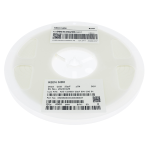 Изображение Конденсатор KSE-CC0603-20pF 50V C0G 5%