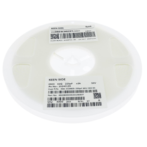 Изображение Конденсатор KSE-CC0603-220pF 50V C0G 5%