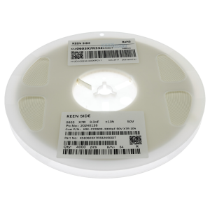 Изображение Конденсатор KSE-CC0603-3300pF 50V X7R 10%