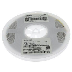 Изображение Конденсатор KSE-CC1206-0.47uF 50V X7R 10%