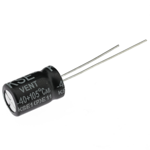 Изображение Конденсатор электролитический KSE-100UF-50V-0812-105