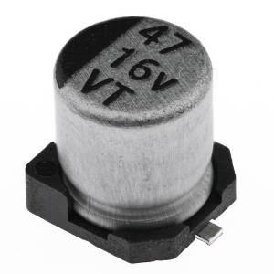 Изображение Конденсатор электролитический KSE-SMD-47UF-16V-0605-105