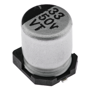 Изображение Конденсатор электролитический KSE-SMD-33UF-50V-0607-105