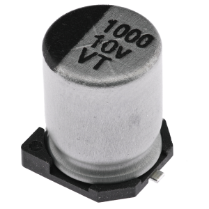 Изображение Конденсатор электролитический KSE-SMD-1000UF-10V-0810-105