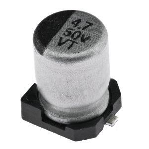 Изображение Конденсатор электролитический KSE-SMD-4,7UF-50V-0405-105