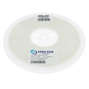 Изображение Резистор постоянный SMD KSE-0805JR-0730RL RC5% 30 Ом
