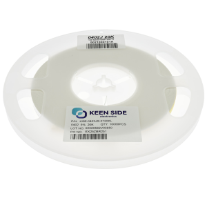 Изображение Резистор постоянный SMD KSE-0402JR-0720KL RC5% 20 кОм
