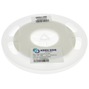 Изображение Резистор постоянный SMD KSE-0402JR-0775RL RC5% 75 Ом