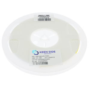 Изображение Резистор постоянный SMD KSE-0603JR-0739KL RC5% 39 кОм