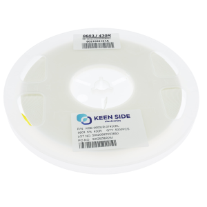 Изображение Резистор постоянный SMD KSE-0603JR-07430RL RC5% 430 Ом