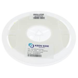 Изображение Резистор постоянный SMD KSE-0603JR-07270KL RC5% 270 кОм