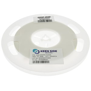 Изображение Резистор постоянный SMD KSE-0402FR-072K49L RC1% 2,49 кОм