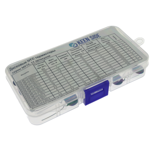 Изображение Дисковые NTC термисторы (терморезистор) серии MF72, 11 артикулов