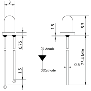 Изображение Чертеж LL30IR880W20 Litekey