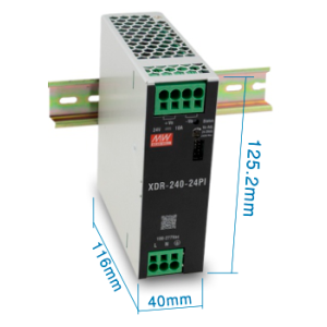 Изображение Фото XDR-240-24PI MEAN WELL