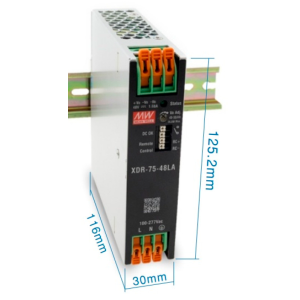 Изображение Фото XDR-75-12LA MEAN WELL