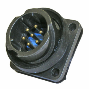 Изображение Разъём быстроразъёмный FQ18-7pin ZJ (бл.вил.)
