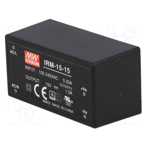 Изображение Источник питания IRM-15-15
