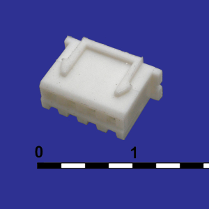 Изображение Разъём питания низковольтный H-04 pitch 2.54mm +Terminal