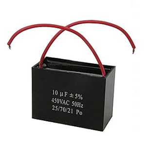 Изображение Конденсатор пусковой CBB61 10uF 450V (SAIFU)