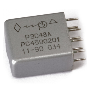 Изображение Реле РЭС48А РС4.590.201 (27в) (90-94 гг.)