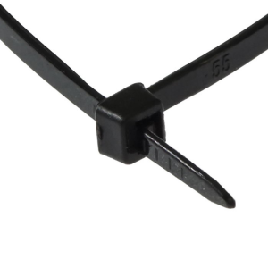 Изображение Стяжка кабельная 200x4 black (100шт)