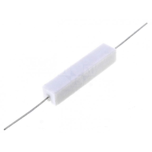 Изображение Резистор проволочный мощный (цементный) 1K 10W 5% / AX10W-1K / PRW0AWJP102B00