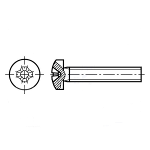 Изображение Винт M3X10/D7985-A2