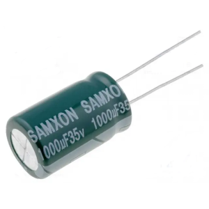 Изображение Конденсатор электролитический 1000uF 35V 20% / GF1000/35