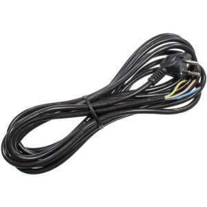 Изображение Шнур ПВС-ВП 3*1,5 S22, черный, 1,8 м