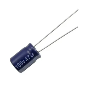 Изображение Конденсатор электролитический 47uF 100V 10x12.5 KM 105C