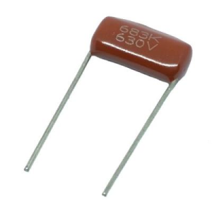 Изображение Конденсатор плёночный CL21 0,068uF 630V 10% Р=15mm
