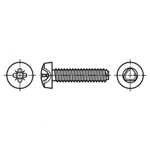 Изображение Винт B2.5X6/BN2724