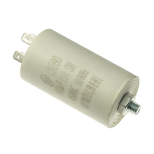 Изображение Пусковой конденсатор CBB60 40uF 450V SCREW