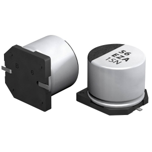 Изображение Конденсатор электролитический SMD 22uF 63V 20% 6.3x7.7 / EEHZA1J220XP