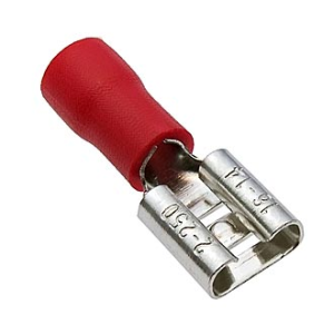 Изображение Клемма ножевая изолированная FDD2-250 red