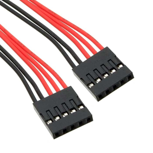 Изображение Разъём питания низковольтный BLS-5 *2 AWG26 0.3m