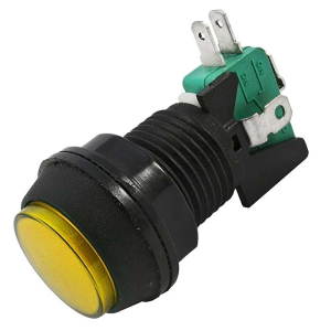 Изображение Кнопка GMSI-7B-C no(nc)+nc(no) yellow