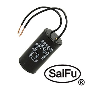 Изображение Конденсатор пусковой CBB60 5uF 450V WIRE