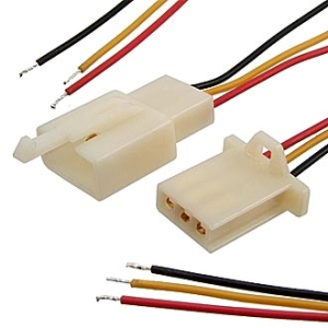 Изображение Межплатный провод питания 1008 AWG24 3x2.8 5mm L=300mm RBY