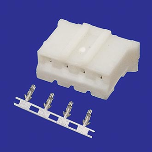 Изображение Разъем питания низковольтный HB-04 (MU-4F) pitch 2.0mm+Terminal