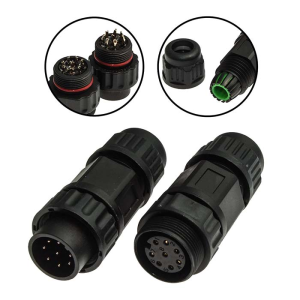 Изображение Разъём герметичный SZC-260 8pin (IP68)