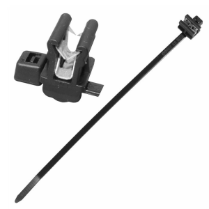 Изображение Стяжка 198х4.8 с фиксатором 04 black