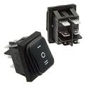 Клавишный переключатель SB090 IP65 on-off-(on) 22x30mm