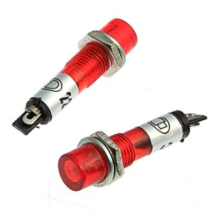 Изображение Лампа неоновая N-283-R 220V