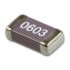 Изображение Конденсатор многослойный SMD 0603 150pF 50V NP0 5% / CC0603JRNPO9BN151
