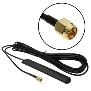 Изображение Антенна GSM 2db RG174 5m SMA-P