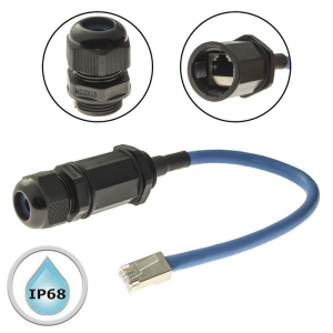 Изображение Разъём герметичный RJ45M22L25-6B