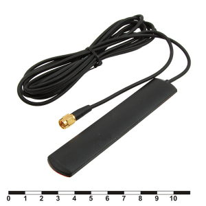 Изображение Антенна GSM 2db RG174 3m SMA-P